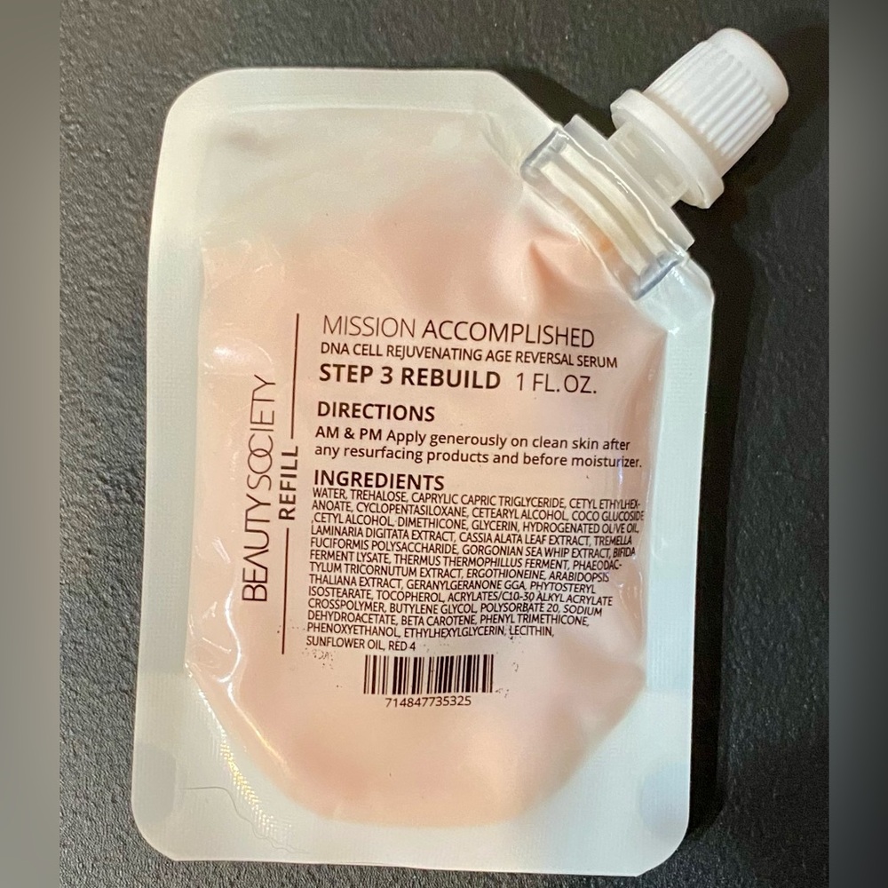 Beauty Society Mission Accomplished Refill. Brand New